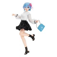 Re:zero - starting life in another world estatua pvc rem outing coordination ver. renewal edition 20 cm