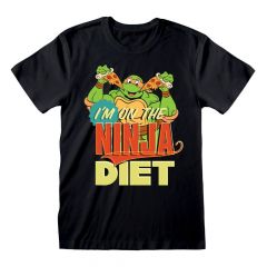 Tortugas ninja camiseta ninja diet talla m
