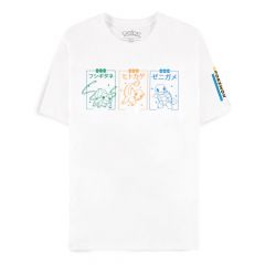 Pokemon camiseta charmander, bulbasaur, squirtle talla m