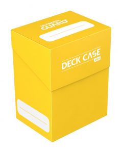 Ultimate guard deck case 80+ caja de cartas tamaño estándar amarillo