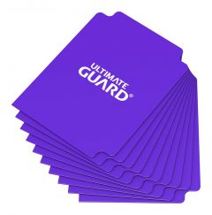 Ultimate guard card dividers tarjetas separadoras para cartas tamaño estándar violeta (10)