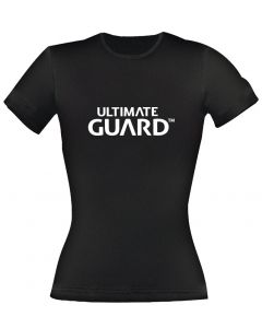 Ultimate guard camiseta chica wordmark negro talla m