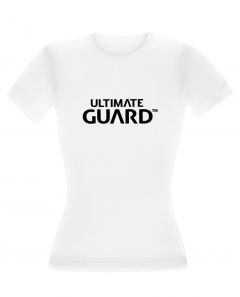 Ultimate guard camiseta chica wordmark blanco talla m
