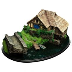 El hobbit: un viaje inesperado diorama hobbiton mill & bridge 31 x 17 cm