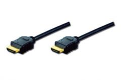 Digitus 2m HDMI AM/AM cable HDMI HDMI tipo A (Estándar) Negro