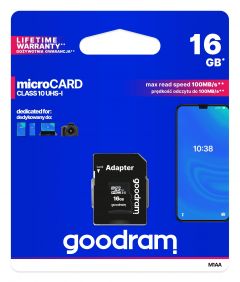 Goodram M1AA 16 GB MicroSDHC UHS-I Clase 10