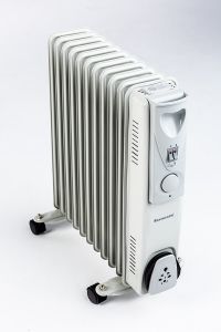 Ravanson oh-11 calefactor eléctrico radiador de aceite eléctrico interior blanco, plata 2500 w