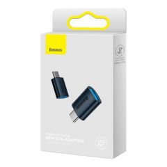 Baseus Ingenuity Series Mini OTG Adaptor Type-C to USB-A 3.1 Blue