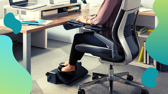 Reposapiés oficina ➽ Por qué debes USAR uno si trabajas sentado